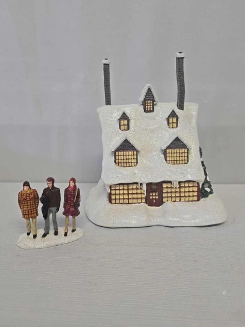 Harry Potter Bradford Exchange Zonko’s Joke Shop Harry Ron And Hermione With COA